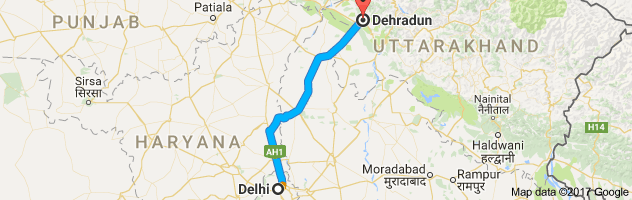 Delhi-to-Dehradun