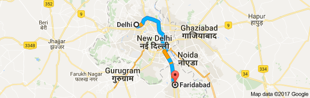 Delhi-to-Faridabad