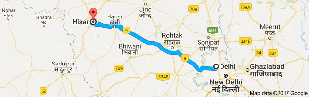 Delhi-to-Hisar