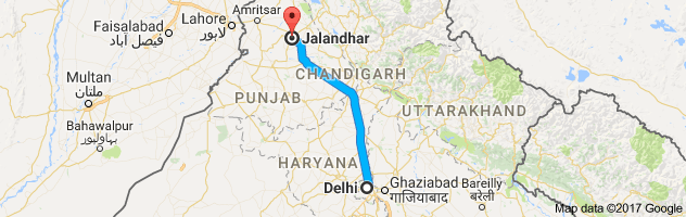 Delhi-to-Jalandhar