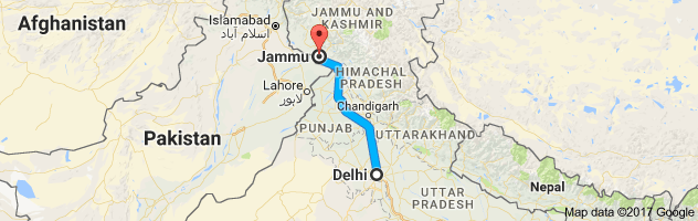 Delhi-to-Jammu