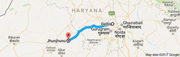 Delhi-to-Jhunjhunu