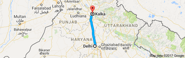 Delhi-to-Kalka