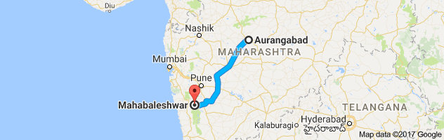 Aurangabad to Mahabaleshwar route, distance, time and road conditions