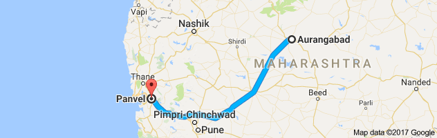 Aurangabad to Panvel route, distance, time and road conditions