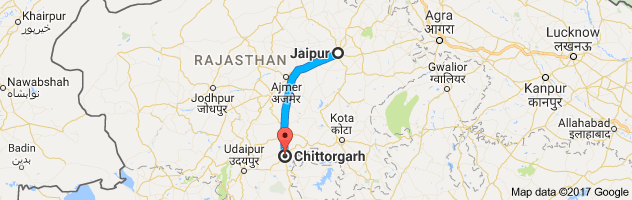 Jaipur to Chittorgarh   route, distance, time and road conditions