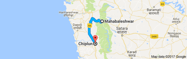 Mahabaleshwar to Chiplun route, distance, time and road conditions