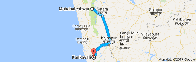 Mahabaleshwar to Kankavli route, distance, time and road conditions