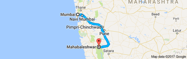 Mumbai to Mahabaleshwar route, distance, time and road conditions