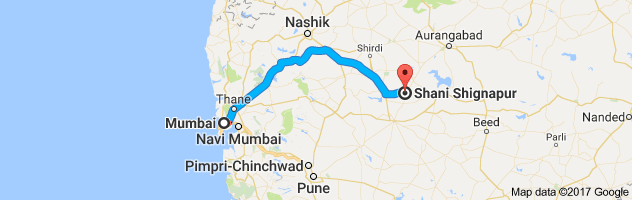 Mumbai to Shani Shingnapur route, distance, time and road conditions