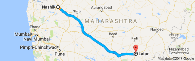 Nashik to Latur route, distance, time and road conditions