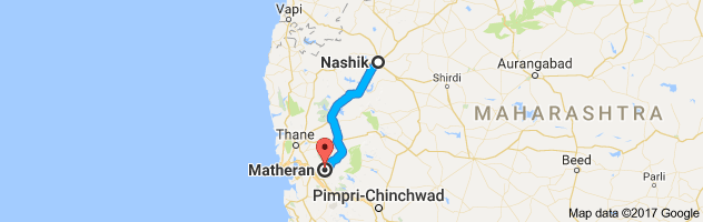 Nashik to Matheran route, distance, time and road conditions