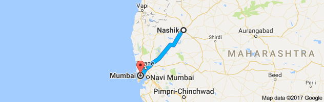 Nashik to Mumbai route, distance, time and road conditions