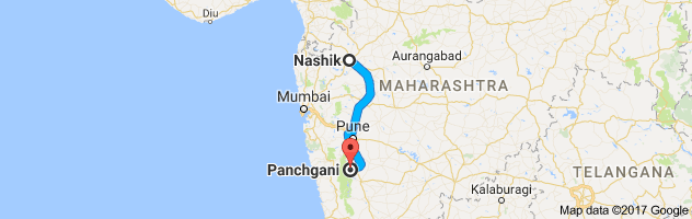 Nashik to Panchgani route, distance, time and road conditions