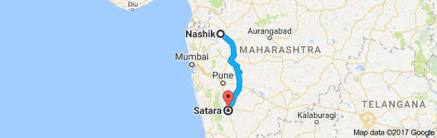 Nashik to Satara route, distance, time and road conditions