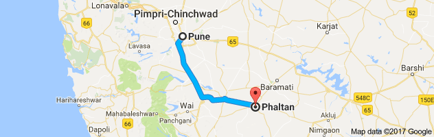 Pune to Phaltan route, distance, time and road conditions