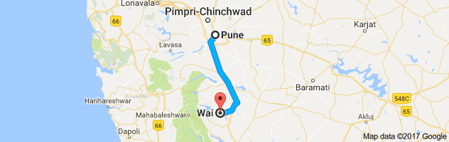 Pune to Wai route, distance, time and road conditions