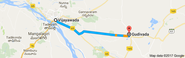 Vizag to Vizianagaram  route, distance, time and road conditions